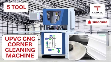 CNC Corner Cleaning Machine For Upvc Windows | Upvc Corner Cleaning | Upvc Windows Making Machine