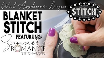 Basisprincipes van wolapplicatie | Dekensteek met zomerromantiek | Lisa Bongean | Primitieve bije...