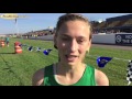 Interview: Bailley McConnell, Sacred Heart, 2016 MHSAA XC Finals Division 4 Girls Runner-up