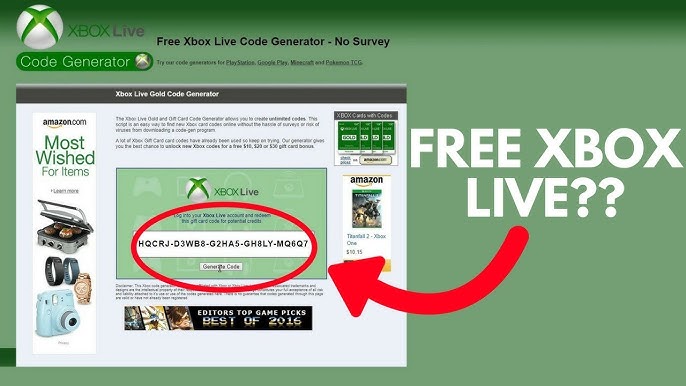 Redeeming Free Xbox Live Codes Online Does It Actually Work Youtube - free robux free robux codes no survey products from bills teespring