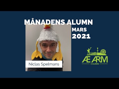 Månadens Alumn Mars 2021 - Niclas Spelmans