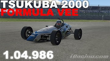 iRacing Formula Vee Tsukuba 2000 Full | Track Guide + Hotlap