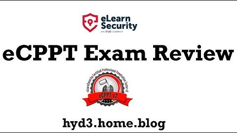 eLearnSecurity eCPPT Exam Review