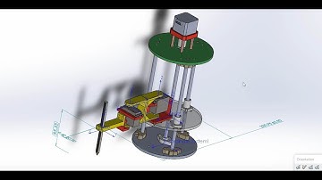 TT Robot: MATLAB GUI + MATLAB SIMULINk + SOLIDWORKS