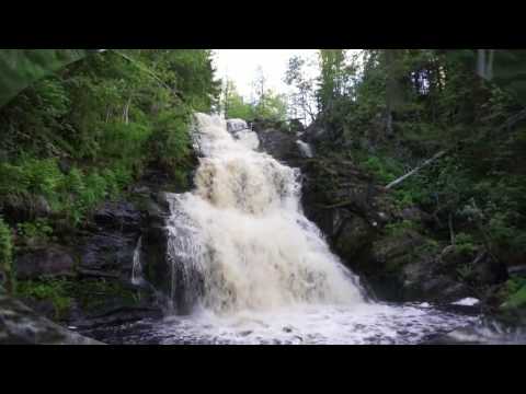 Водопады Приладожья Карелии 21.06.2017