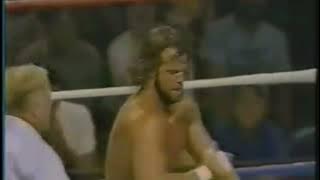Cap center 7 20 1985 PIPER VS MR WONDERFUL RICKY STEAMBOAT VS BOB ORTON RANDY SAVAGE VS GEORGE WELLS