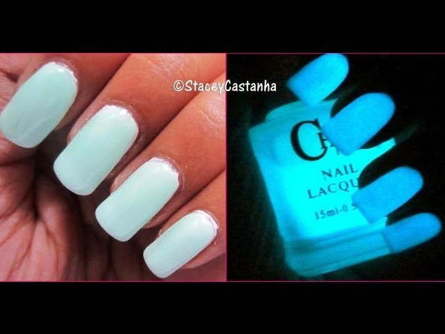 claire's glow in the dark nail polish review