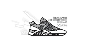 NB 580 | Speed Art | Adobe Illustrator