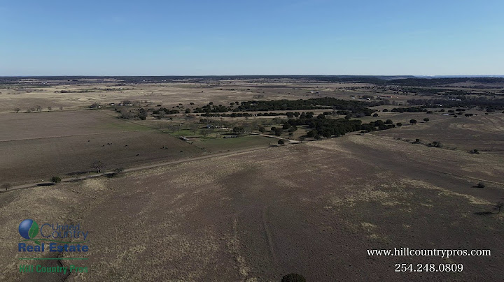 Land for sale in coryell county texas