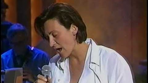 KD Lang performing 