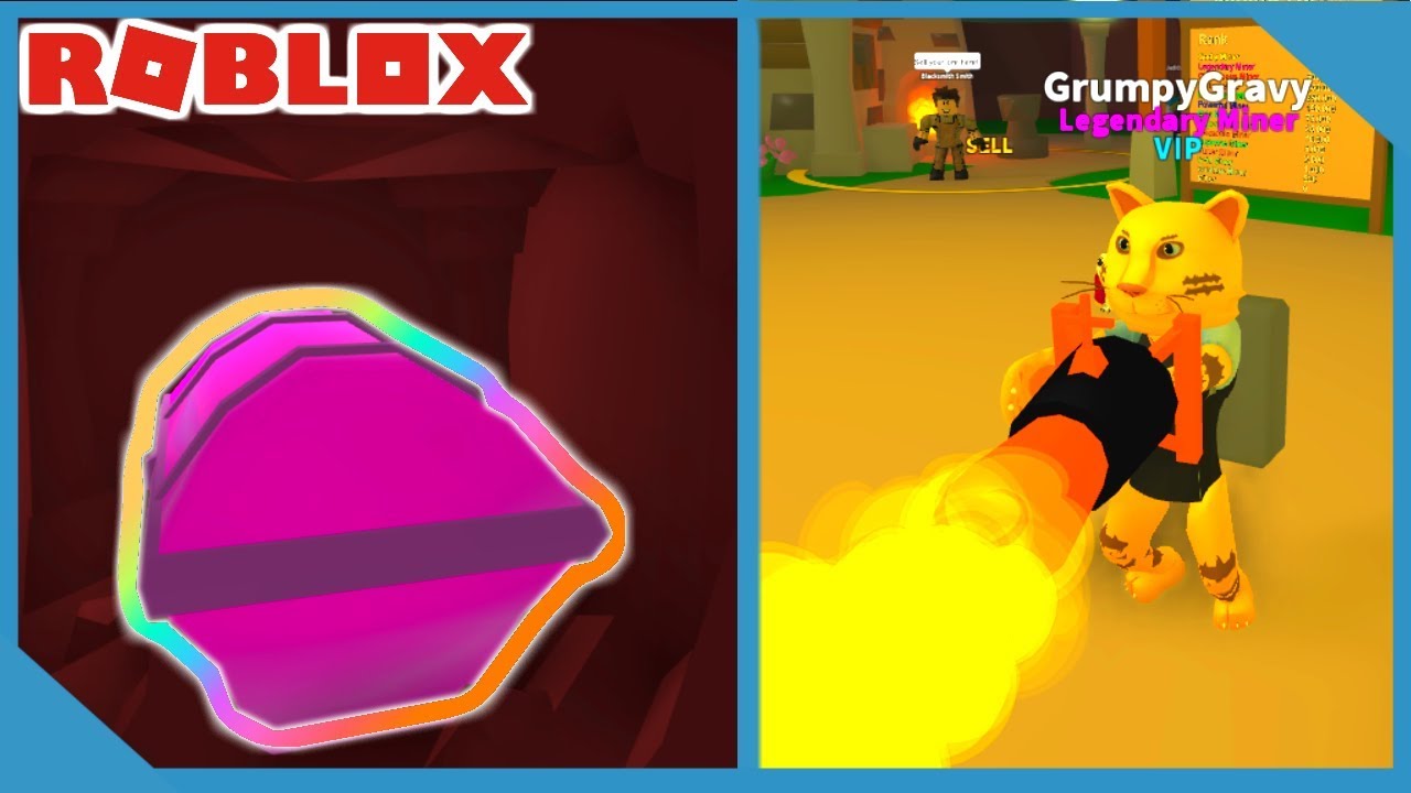 new-update-loot-crates-and-flamethrower-roblox-mining-simulator-youtube