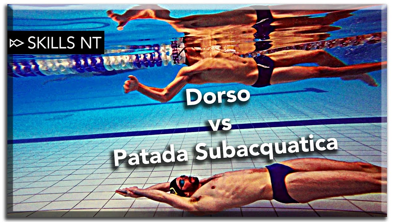 Patada delfín contra Dorso natacion para bebes