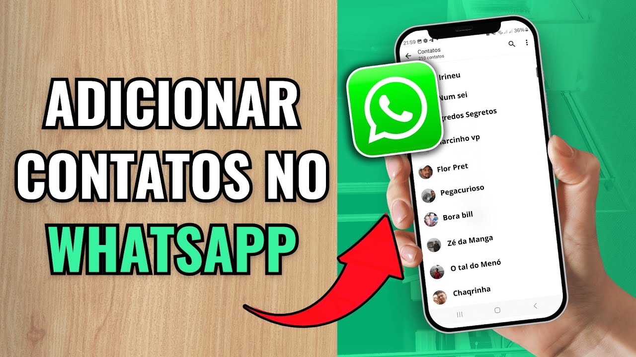 COMO ADICIONAR UM NOVO CONTATO NO WHATSAPP EM 2026 - YouTube