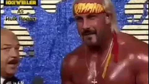 Scott Blevins is Hulk Hogan/ Real American.