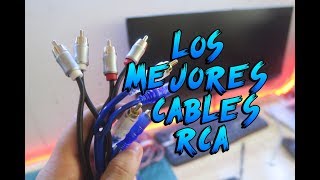 TUS CABLES RCA SON BUENOS ? | CAR AUDIO