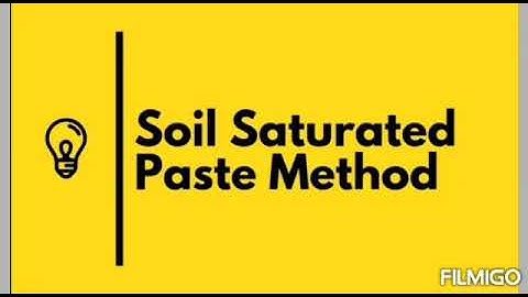 Soil Saturated Paste Preparation Method