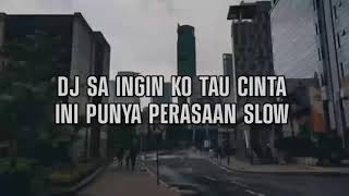 Download Lagu Dj sa ingin ko tau cinta ini punya perasaan MP3