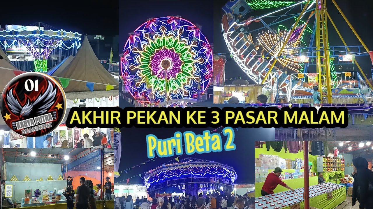 PASAR MALAM KPM MASIH SETIA MENGHIBUR WARGA #pasarmalam #pasarmalamindonesia @agusroychannel