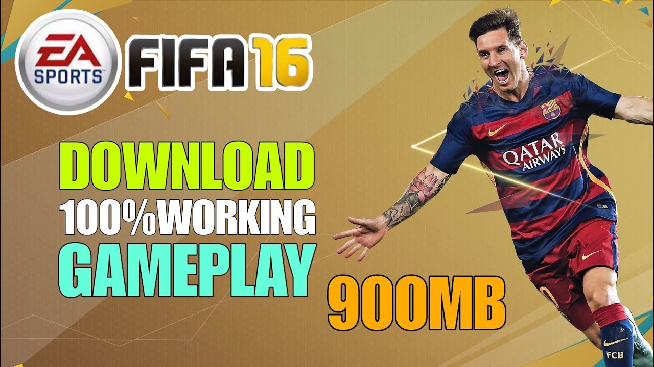 How to download fifa 16 in laptop or pc ||gameplay||