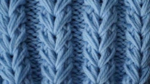 Узор "Колоски" / Knitting pattern "Spikelets"