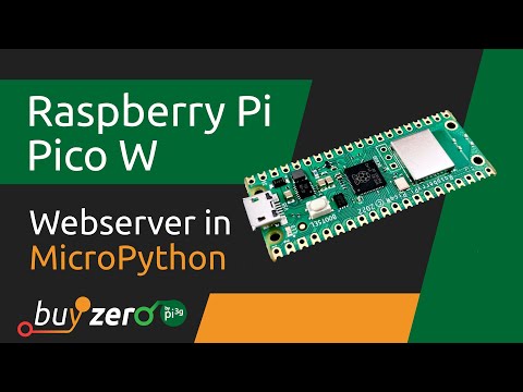 Pico W Web Server with MicroPython - Control the onboard LED