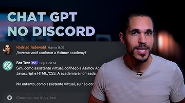 Aprenda como adicionar um BOT do CHATGPT dentro do seu DISCORD com PYTHON