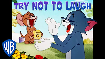 Tom & Jerry | Try Not to Laugh Challenge | Classic Cartoon Compilation | @WB Kids