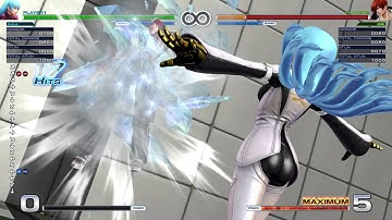 THE KING OF FIGHTERS XIV - Kula Dynamite 807 Damage Combo