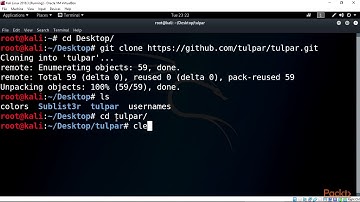 Practical Web App Pentesting with Kali Linux:   Tulpar Web Vulnerability Scanner  | packtpub.com