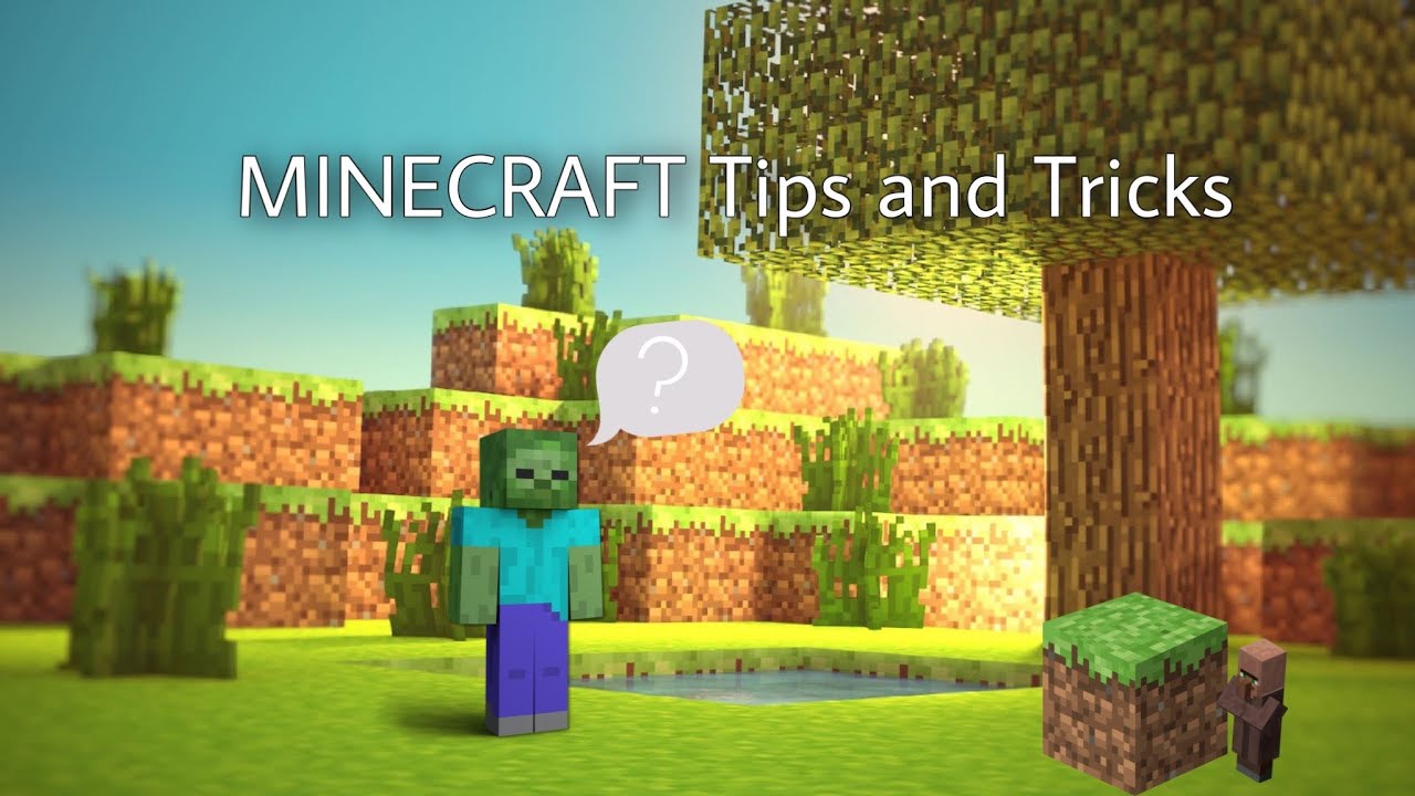 Tips and tricks minecraft video - YouTube