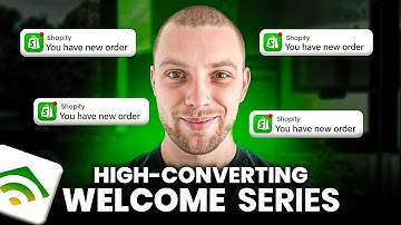 KLAVIYO Welcome Series Flow Tutorial for GUARANTEED Conversions