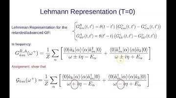 17- Time-ordered Green’s functions and Wick’s theorem - Course on Quantum Many-Body Physics
