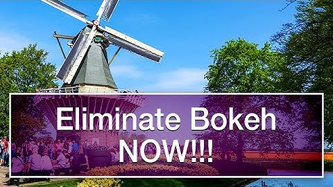 Eliminate Bokeh Now!!!