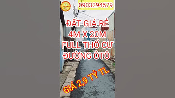 Sở hữu ngay đất 80M2 full thổ cư tuyệt đẹp giá siêu rẻ tại huyện Hóc Môn #shorts