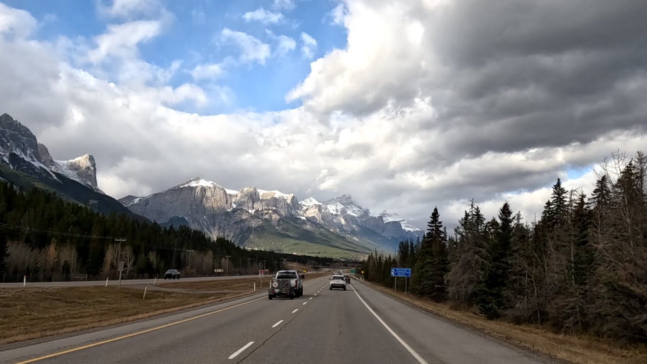 Road Trip to Banff National Park, AB, Canada, GoPro HERO12, 4K, 60fps, 19 October, 2025