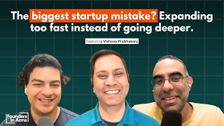 The biggest startup mistake? Expanding too fast instead of going deeper. 📈