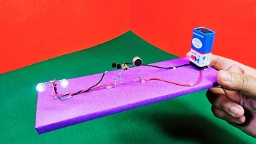 How to make Clap Switch for Science Project  ||  Clap Switch Circuit