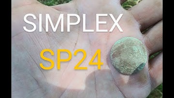 LIVE DIG ACTION!! Simplex SP24 swinging fast hits big button sun baker
