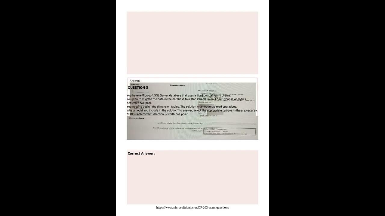Dp 203 exam dumps free demo youtube
