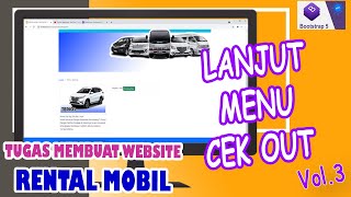 TUTORIAL BIKIN MENU CEKOUT DI WEB RENTAL MOBIL | Tugas Kampus vol.3 screenshot 3