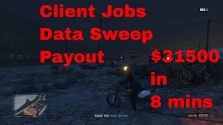 GTA online - Data Sweep -Terrorbyte client jobs in under 10 mins and payout