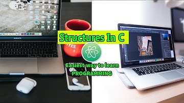 Declaration Using Structures Easiest Way To Learn C With Atom Editor In Windows 10 #65 ►▼◄