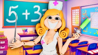 Miss Delight LOVE NURSE in SCHOOL 2! | Poppy Playtime CHAPTER 3 LOVE STORY! In Garry`s Mod 9!