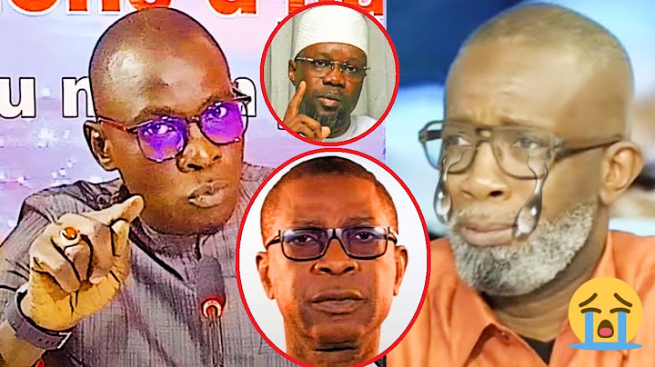 Mansour Diop Démasque Bouba Ndour et La Tfm
