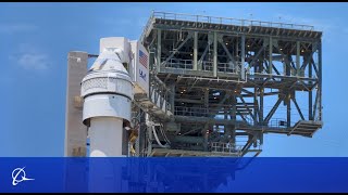 Boeing Starliner Rolled to Pad for CFT Launch