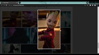 Responsive frontend cool header, footer and sidebar with HTML + CSS + JAVASCRIPT