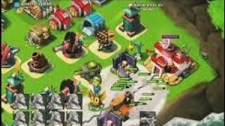 2 level 16 Warrior Attacks with Sgt. Brick in Boom Beach (low level Gameplay) screenshot 2