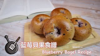 藍莓貝果食譜 How to make Blueberry Bagels? 