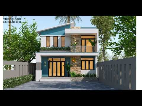 Thiết kế nhà cấp 4 gác lửng tại Nam Định giá 700 triệu