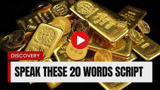 20 Words Script  From The Bible That Billionaires Use 108 Times to Manifest 100x Faster
